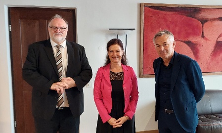 Bettina Mischko als neue Rektorin am Staatlichen Schulamt offiziell begrüßt