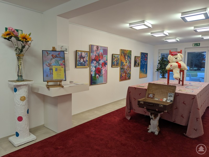 Eindr&uuml;cke der Kunstausstellung Viva la Kitsch im Kulturwerk weisses haus