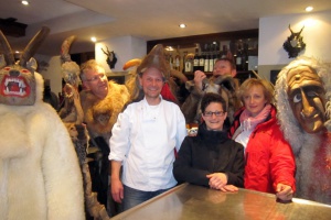 Mit der Hand das Schlechte der Welt abstreifen