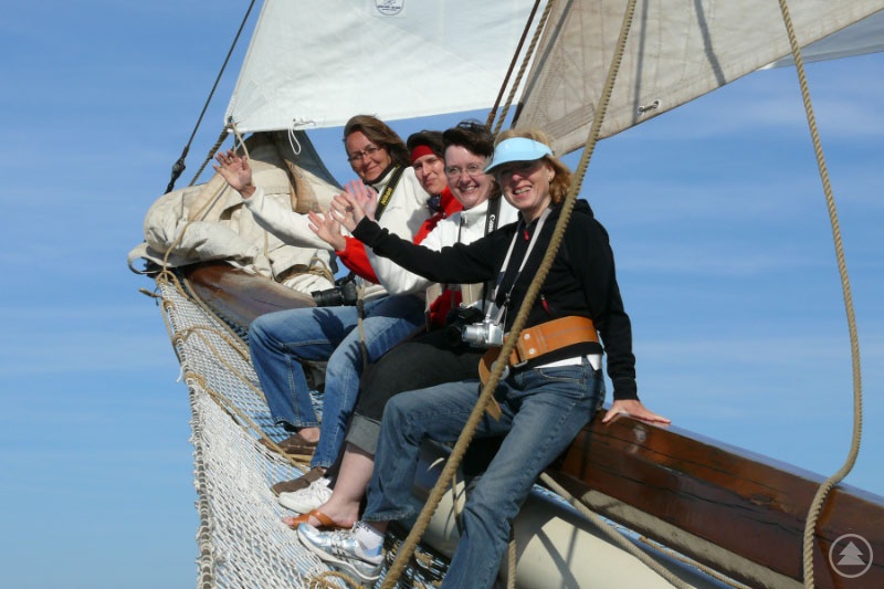 Fotosegeln zu den engl. Kanalinseln