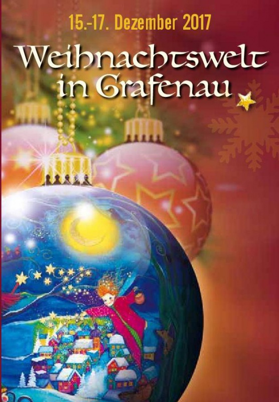 Flyer/Grafik zum Event: Grafenauer Weihnachtsmarkt am Fr., 15.12.2017 - So., 17.12.2017 von 14:00 bis 22:00 Uhr