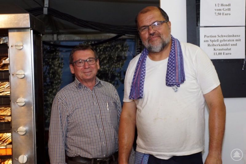 Alfred Süß und Konrad Bauer