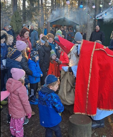 Flyer/Grafik zum Event: Waldweihnacht am Sa., 06.12.2025 - So., 07.12.2025