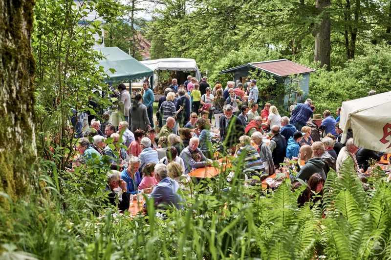 Gut besucht war der diesjährige Gartenmarkt schon von Anfang an.