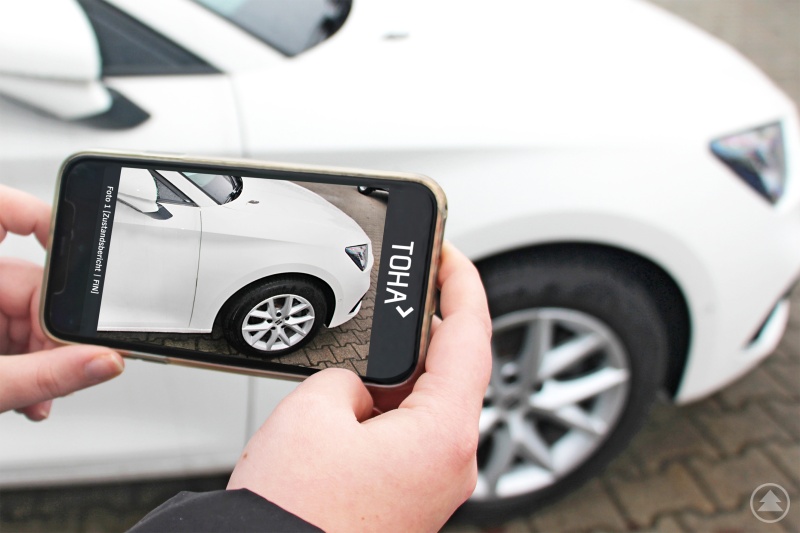 Benutzerfreundliche Dokumentation des Fahrzeugzustands per App: Einmal digital präzise erfasst, anschließend vielfältig nutzbar