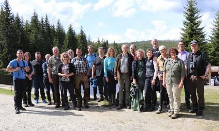 Der Umweltausschuss zu Gast im Nationalpark