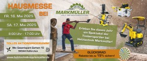 Hausmesse Holztechnik Markmüller