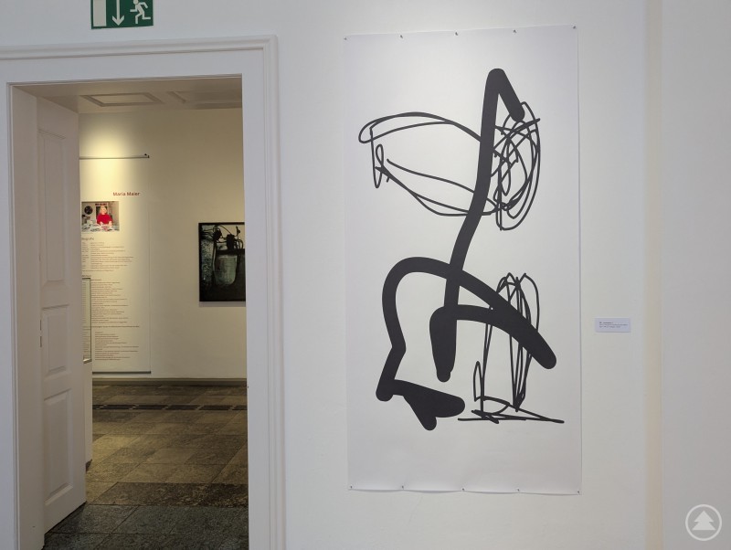 ZR I_ memodraw 1 von Maria Maier: Smartphone-Zeichnung auf Papier (2023) Smartphone-Zeichnung auf Papier von Maria Maier