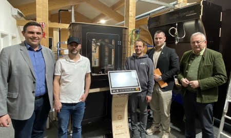 Landrat Josef Laumer besucht die MCW Systemtechnik GmbH in Wiesenfelden