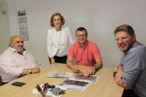 Große Pläne für das  Regener „Postgelände“