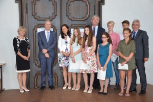 Gute Noten für die Tschechisch Schüler