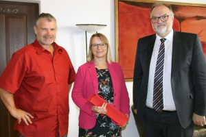 OB Dupper empfängt Leiterin der Staatlichen Fachoberschule und Berufsoberschule