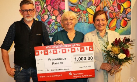 Kunst zugunsten des Frauenhauses