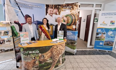 Zwiesel begeistert beim Rathausfest in Brake