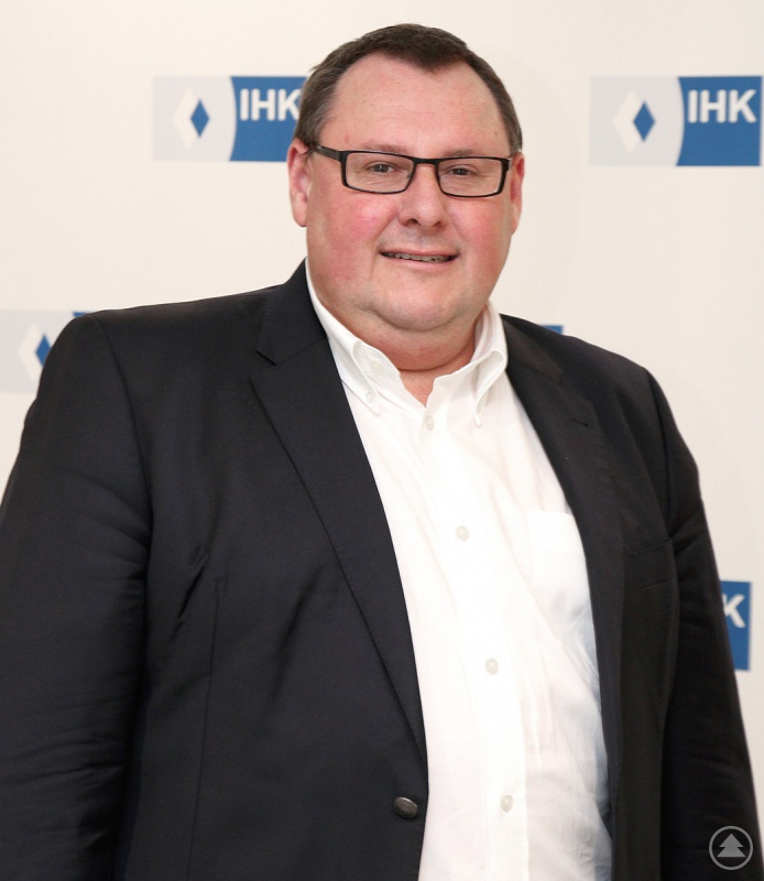 Der Vorsitzende des IHK-Fachausschuss Verkehr, Jürgen Pfeil, ist selbst auch als Unternehmer von den Zukunftsszenarien des Transportgewerbes direkt betroffen.