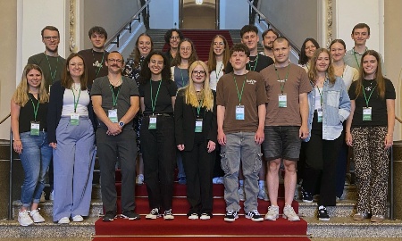 Nachwuchskräfte der Landratsämter zu Besuch im Bayerischen Landtag