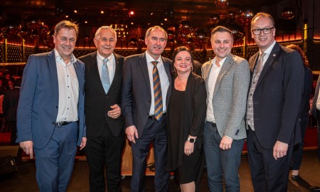 Neujahrsempfang der FREIE W&Auml;HLER Landtagsfraktion: Pers&ouml;nlichkeiten aus FRG zu Gast in M&uuml;nchen