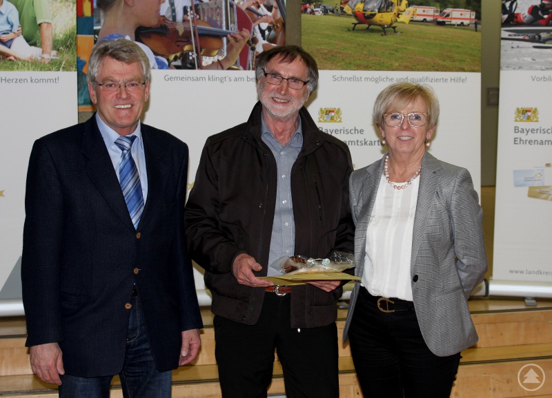 Bürgermeister Michael Schaller und Landrätin Rita Röhrl