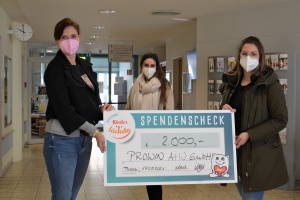 PROWIN A+W Automationstechnik spendet an Stiftung Kinderlächeln