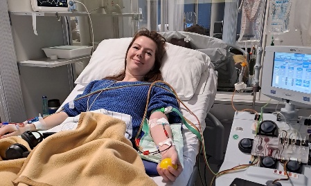 Ihr Herz schlägt für Blutkrebspatienten