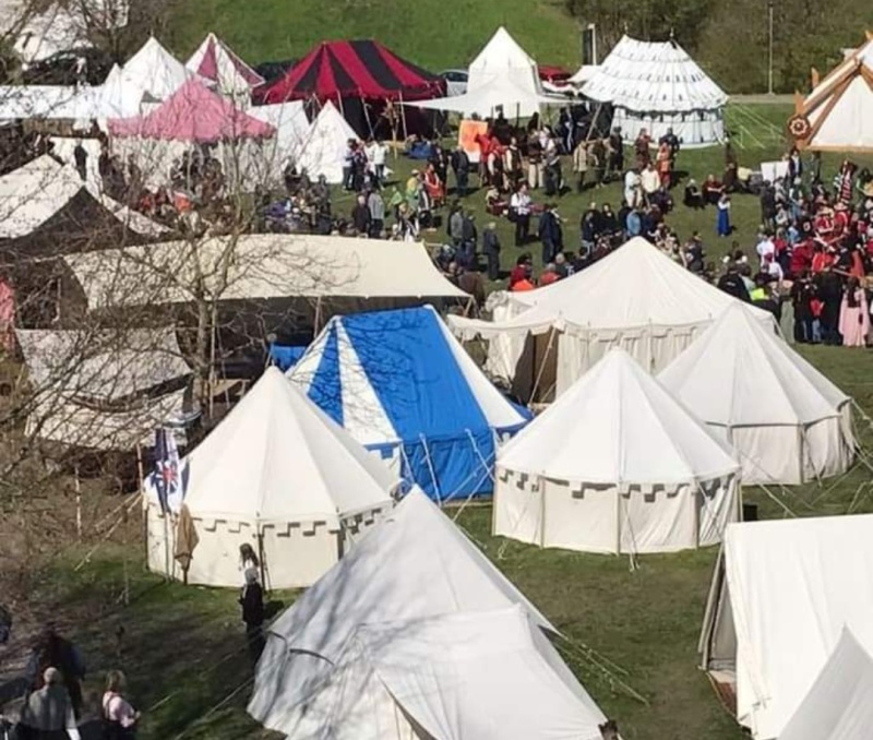 Flyer/Grafik zum Event: Mittelalterfest Hauzenberg 2024 am Do., 09.05.2024 - So., 12.05.2024