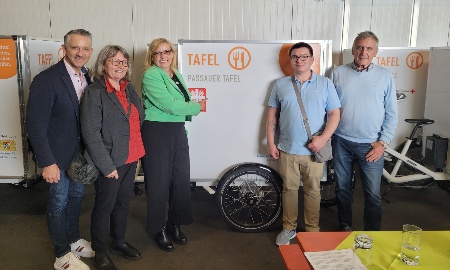 Lastenrad für die Passauer Tafel