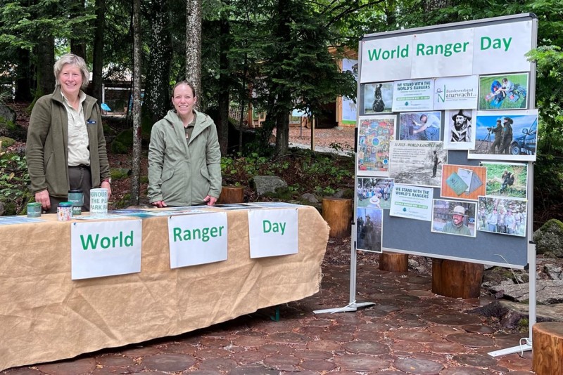 Flyer/Grafik zum Event: World Ranger Day 2025 am Do., 31.07.2025 ab 10:00 Uhr