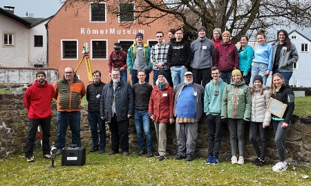 Messkampagne am R&ouml;mermuseum Kastell Boiotro