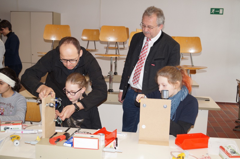 Großes Engagement herrschte auch im Bereich Anlagenmechanik.