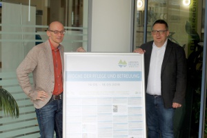 Alles dreht sich um die Pflege