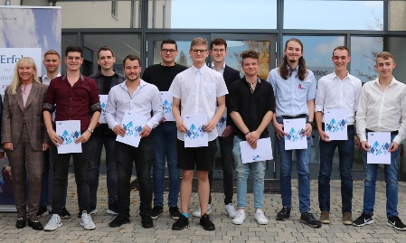 Gefragter Fachkräftenachwuchs mit Spitzenergebnissen