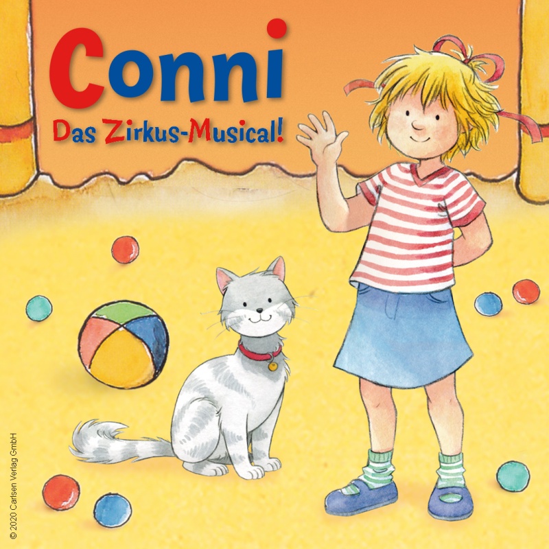 Flyer/Grafik zum Event: Conni - Das Zirkusmusical am Sa., 13.04.2024