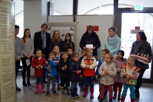 Christbaumaktion der Arbeitsagentur