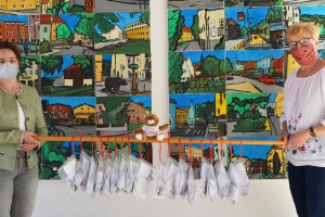 Maskenspende für die Grundschule Grafenau