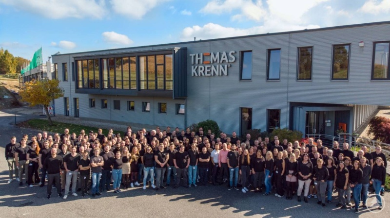 Das Thomas-Krenn-Team am Unternehmenssitz in Freyung.