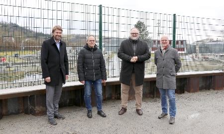 Hochwasserschutz Kläranlage: Zweiter Bauabschnitt ist  abgeschlossen