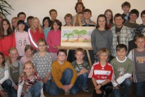 Kinderbuchautor Andreas Dietz in der Hausinger Schule