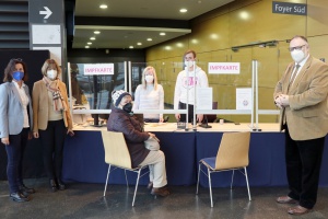 Impfkarten ab heute in der Dreiländerhalle erhältlich