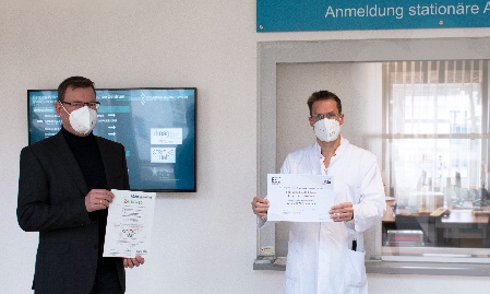 Schlaganfall-Einheit des Bezirksklinikums Mainkofen zweifach ausgezeichnet
