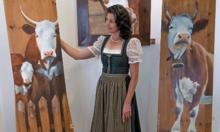 Rosi Baumgartner: Eine Künstlerin ausm Woid!