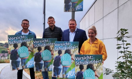 Junge Union Freyung setzt Zeichen für mehr Sicherheit auf dem Schulweg