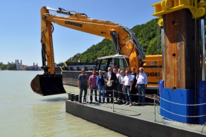 Mindestüberdeckung des Donaudükers wird wieder hergestellt