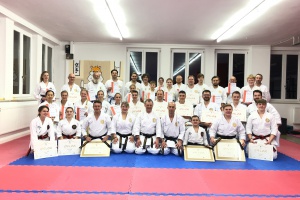 Bayerwald Karateka beschenken sich mit neuen Gürtelfarben