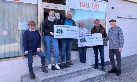 Nationalparkmitarbeiter unterstützen Tafeln