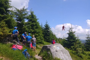 Rettung aus unwegsamem Gelände am Dreisessel