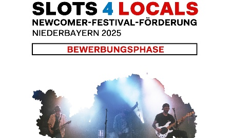 Bewerbungsstart „Slots 4 Locals 2025“