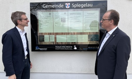 Besuch des Abgeordneten Martin Behringer bei Bürgermeister Roth in Spiegelau