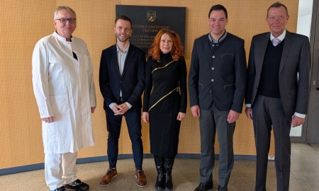 Wechsel an der Spitze: Neue Chefärzte für Anästhesie und Radiologie in den Kliniken Am Goldenen Steig