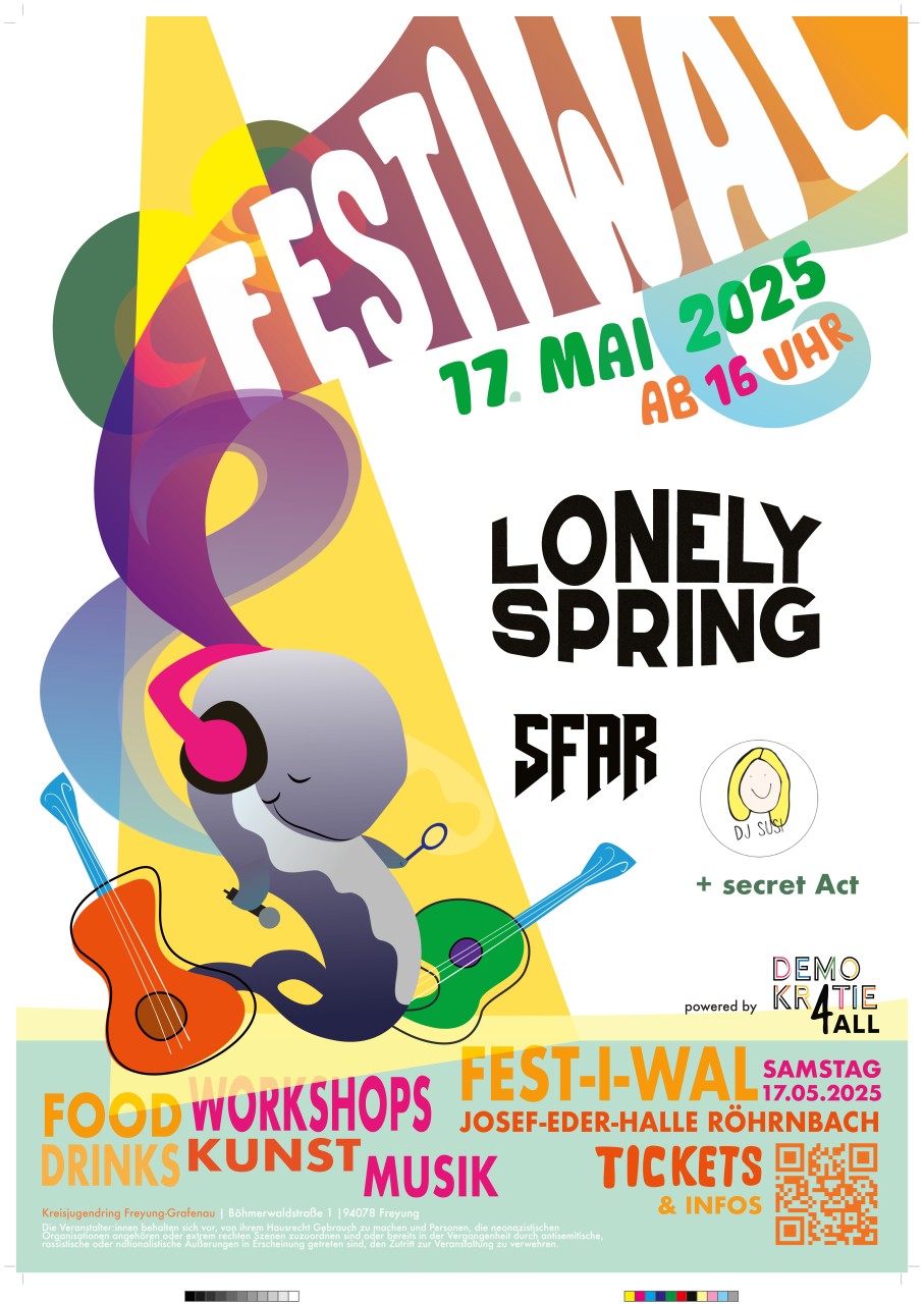 Flyer/Grafik zum Event: FEST-I-WAL 2025 am Sa., 17.05.2025