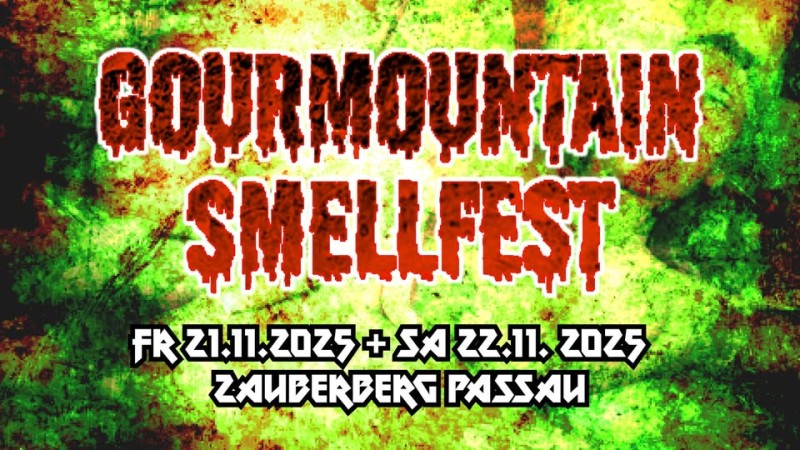 Flyer/Grafik zum Event: Gourmountain Smellfest 2025 – Zauberberg Passau am Fr., 21.11.2025 - Sa., 22.11.2025 ab 17:00 Uhr
